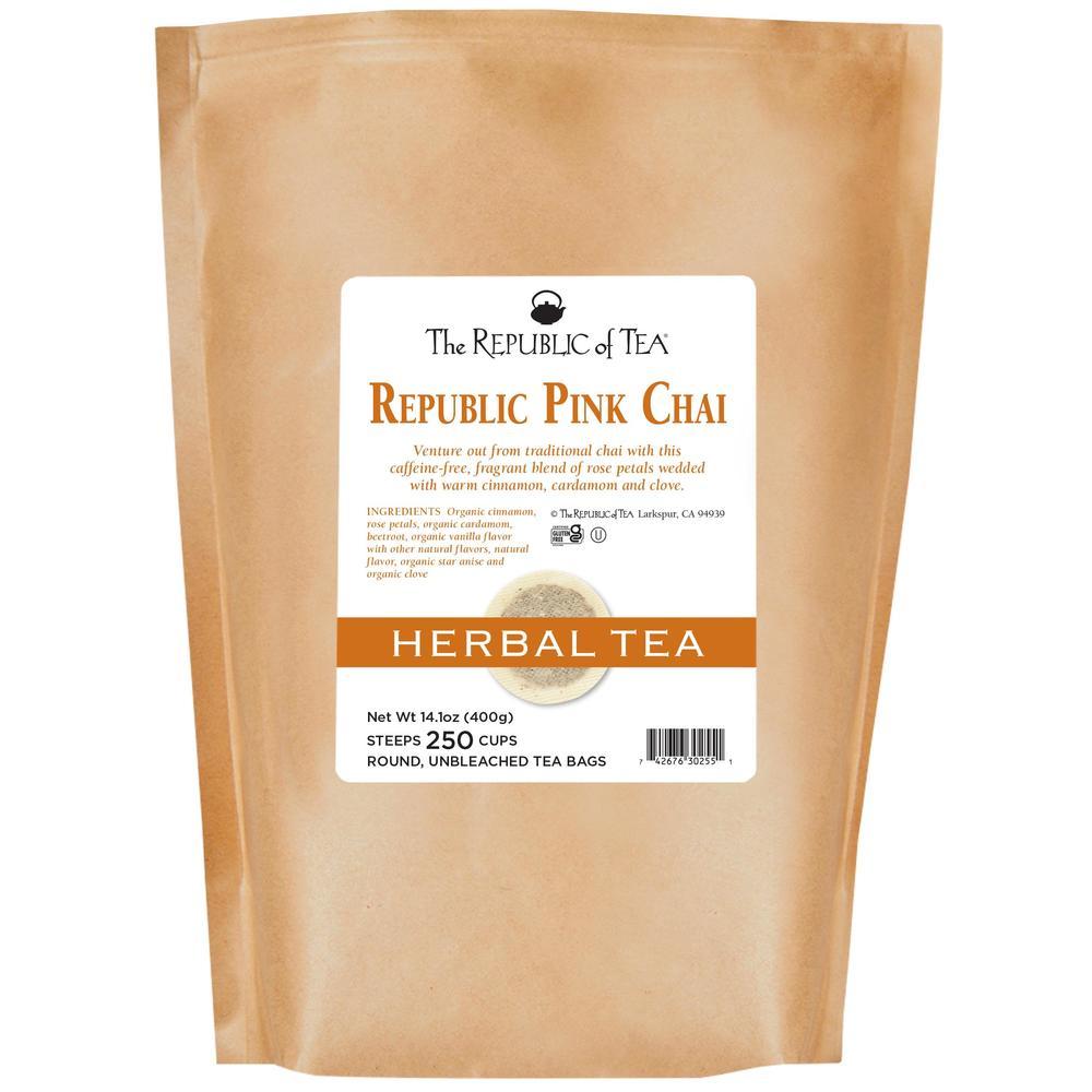 Republic Pink Chai Herbal Tea Bags