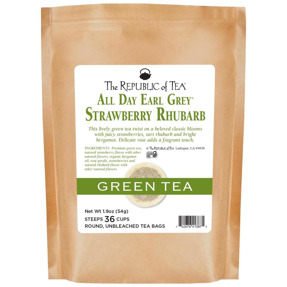 All Day Earl Grey® Strawberry Rhubarb Green Tea