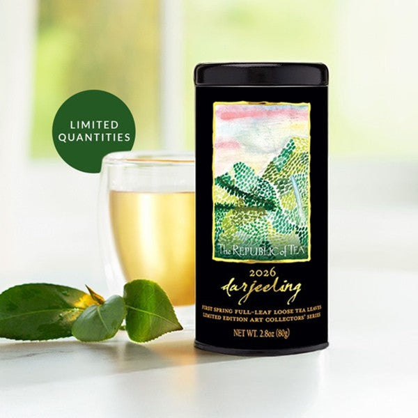 The Republic of Tea Unveils Limited Edition First Flush Darjeeling for Spring 2026