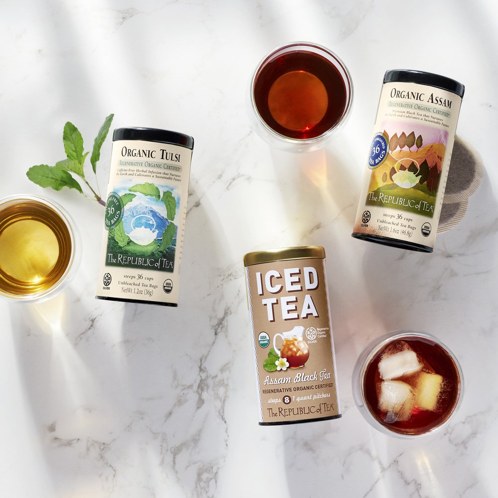 The Republic of Tea Launches Regenerative Organic Certified® Tea Collection