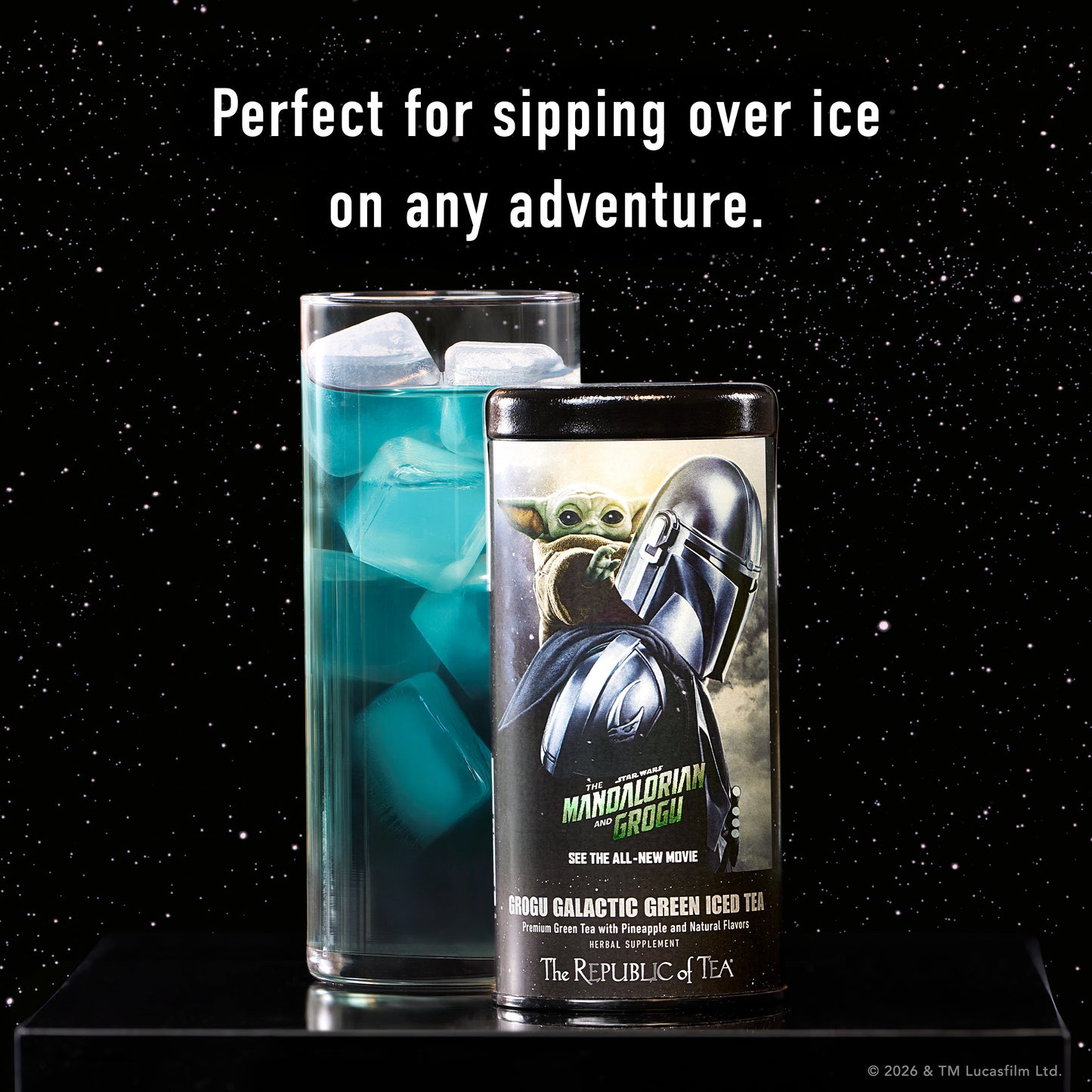 Star Wars: The Mandalorian and Grogu Grogu Galactic Green Iced Tea