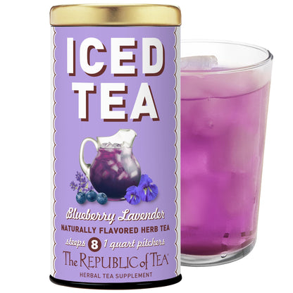 Blueberry Lavender Daily Beauty Iced Tea Pouches