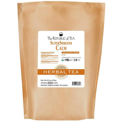 Organic Calm SuperShroom Herbal Tea