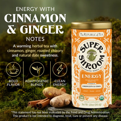 Organic Energy SuperShroom Herbal Tea