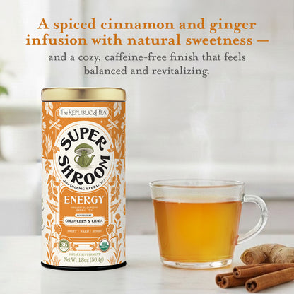 Organic Energy SuperShroom Herbal Tea