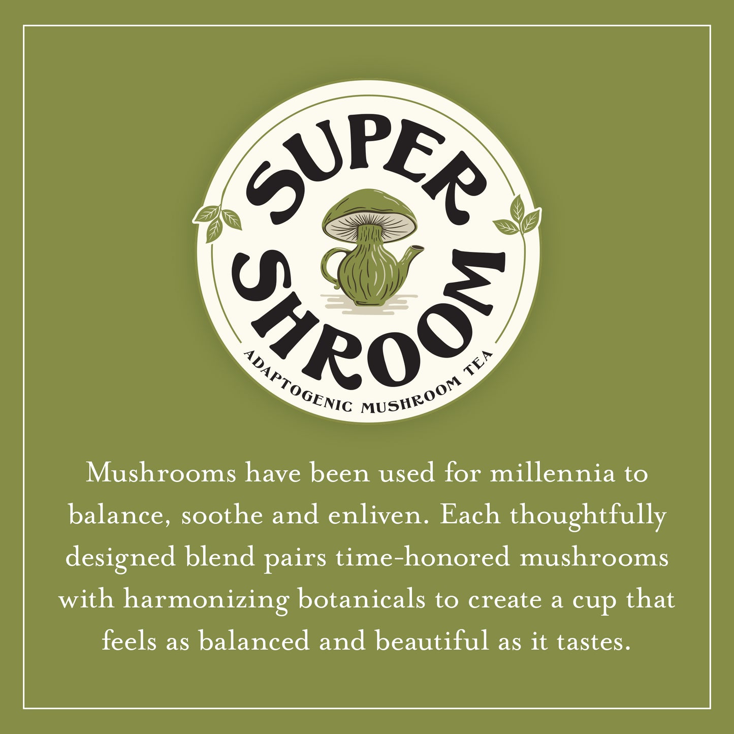 Organic Energy SuperShroom Herbal Tea