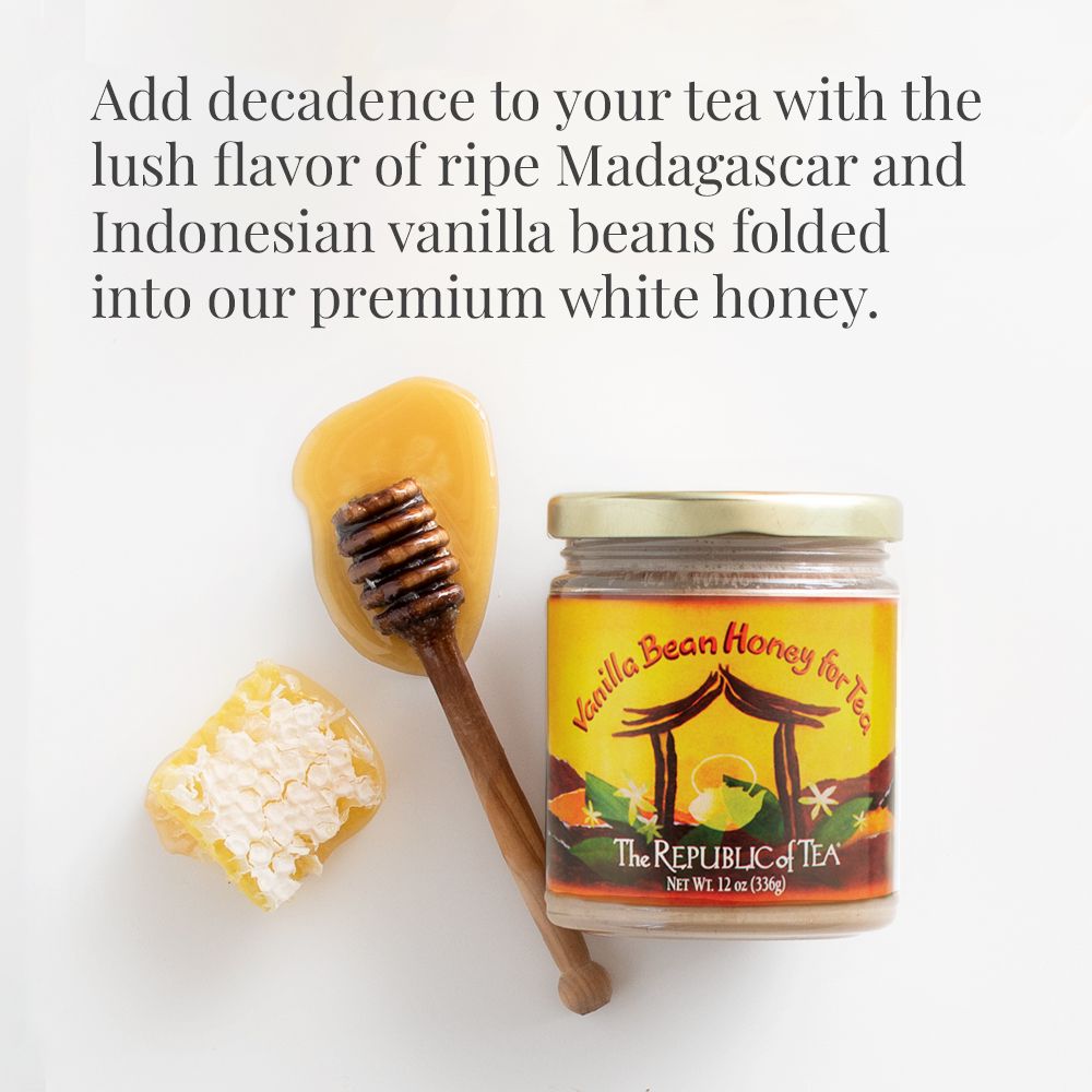 Vanilla Bean Honey for Tea