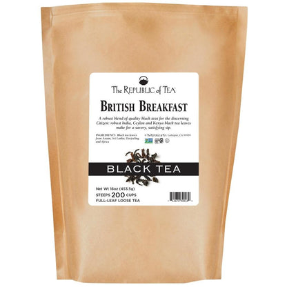 British Breakfast Black Full-Leaf Tea