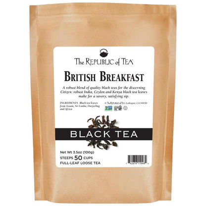British Breakfast Black Full-Leaf Tea