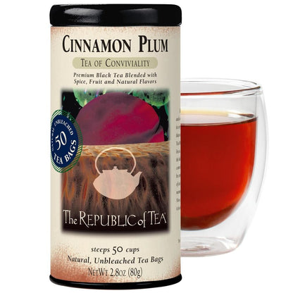 Cinnamon Plum Black Tea Bags
