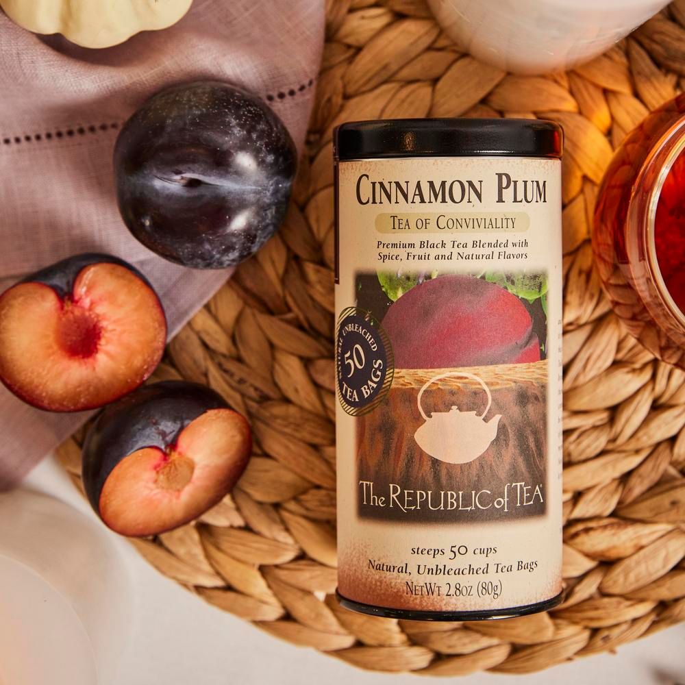 Cinnamon Plum Black Tea Bags