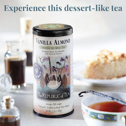 Vanilla Almond Black Tea Bags