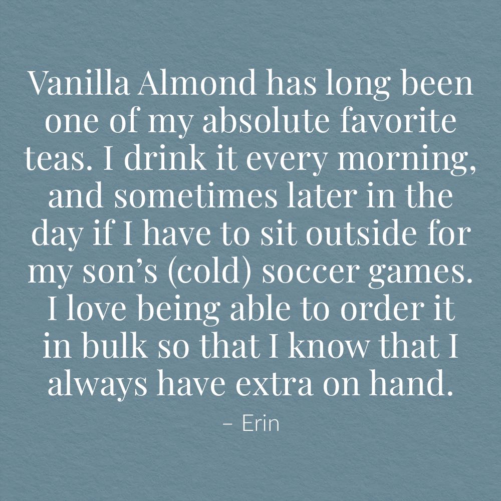 Vanilla Almond Black Tea Bags