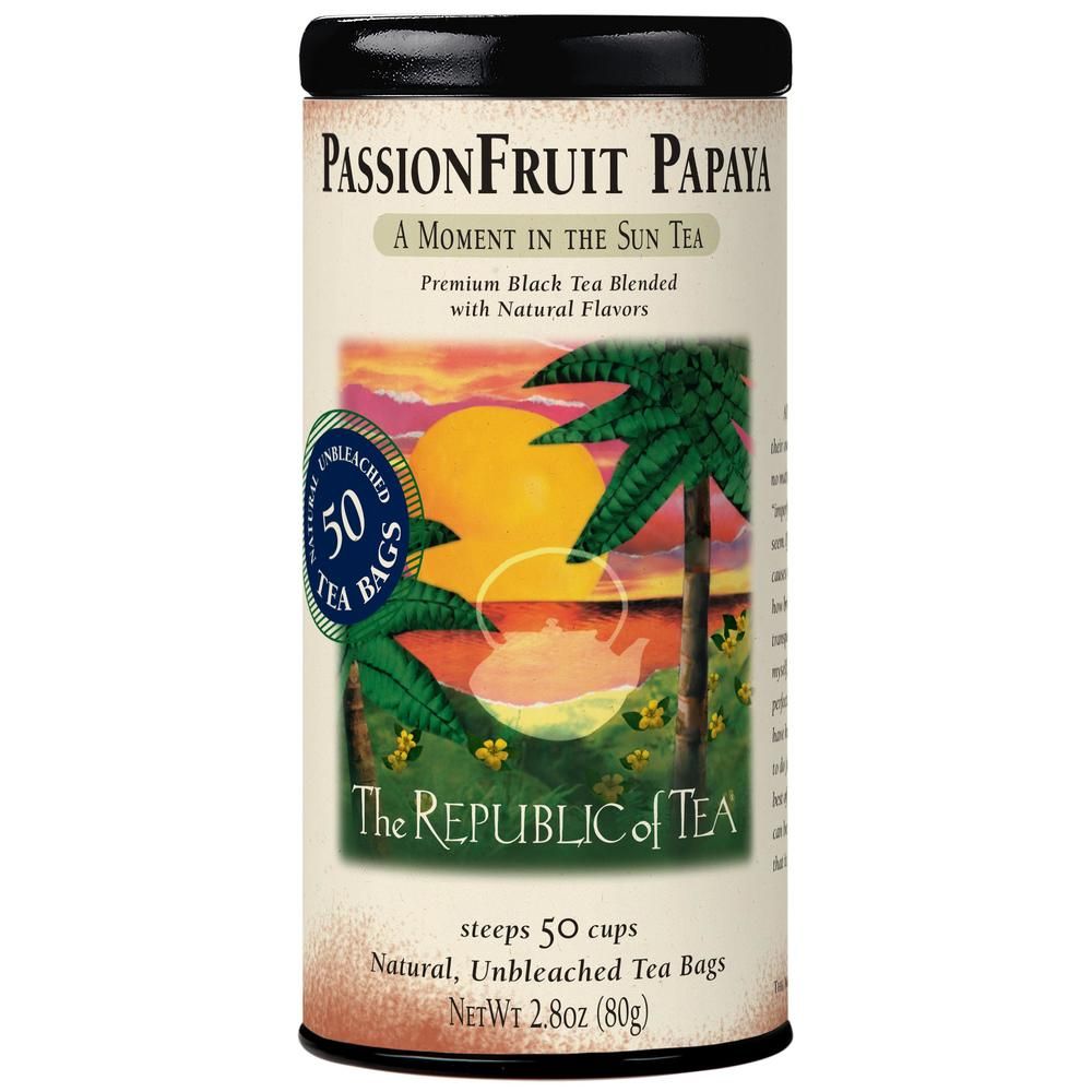 PassionFruit Papaya Black Tea Bags