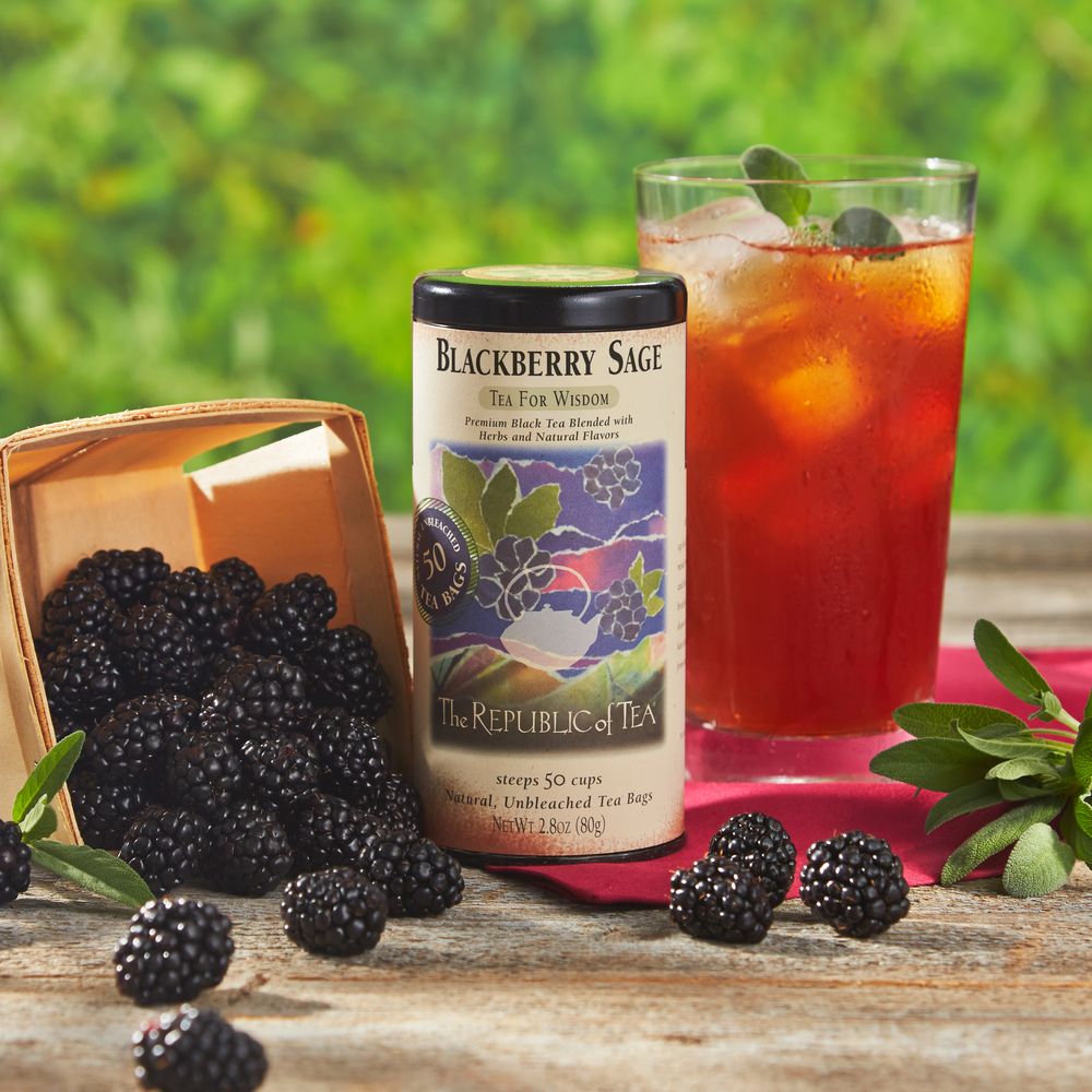 Blackberry Sage Black Tea Bags