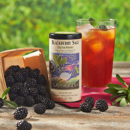 Blackberry Sage Black Tea Bags