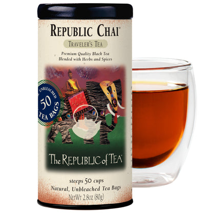 Republic Chai® Black Tea Bags