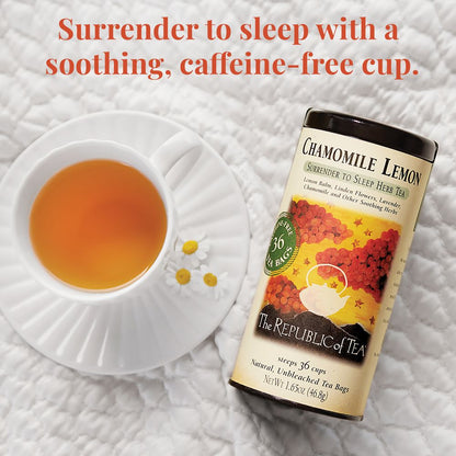 Chamomile Lemon Herbal Tea Bags