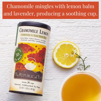 Chamomile Lemon Herbal Tea Bags