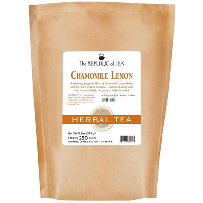 Chamomile Lemon Herbal Tea Bags