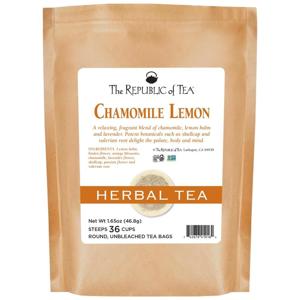 Chamomile Lemon Herbal Tea Bags