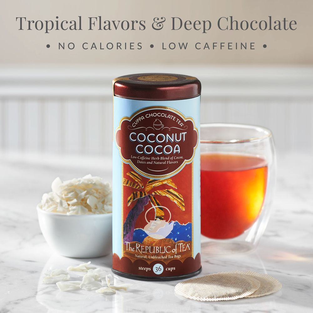 Coconut Cocoa Cuppa Chocolate Tea Bags