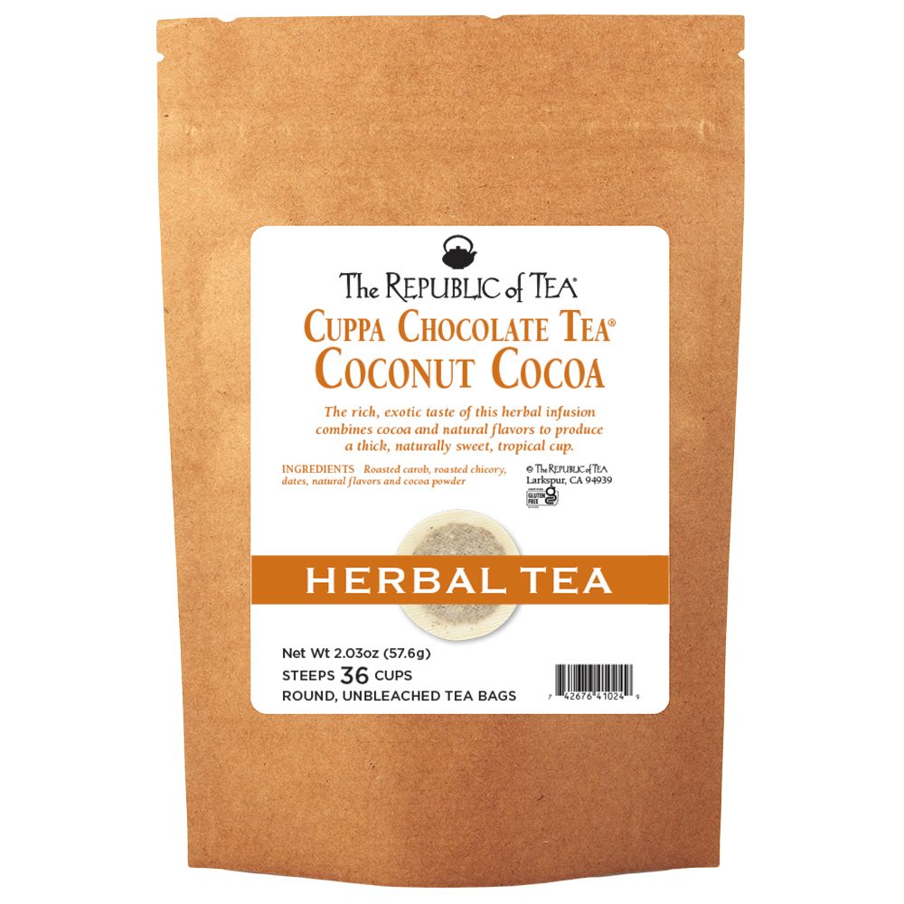 Coconut Cocoa Cuppa Chocolate Tea Bags