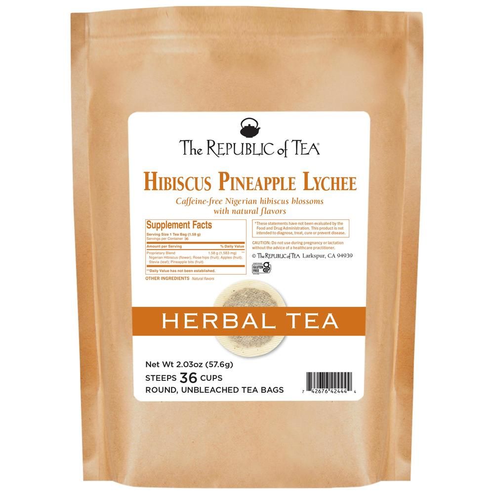 Hibiscus Pineapple Lychee Tea Bags