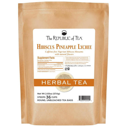 Hibiscus Pineapple Lychee Tea Bags