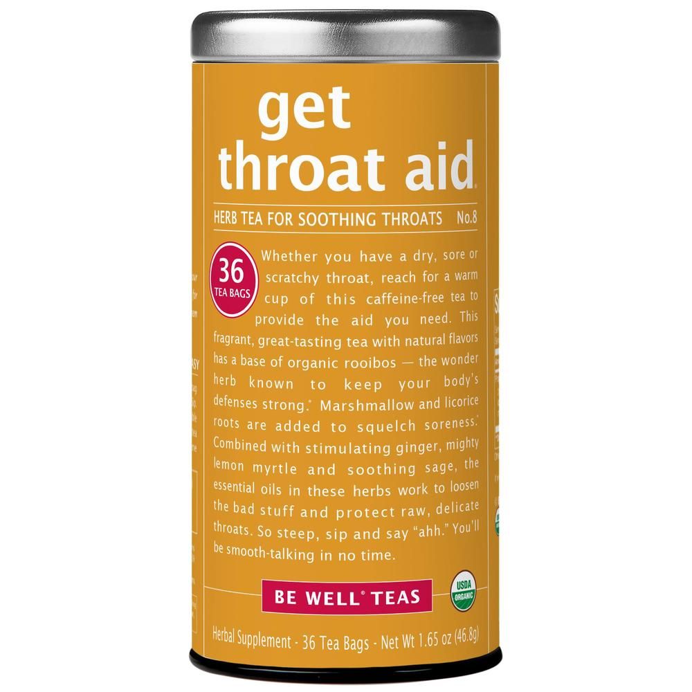 Get Throat Aid® - Herb Tea for Soothing Throats