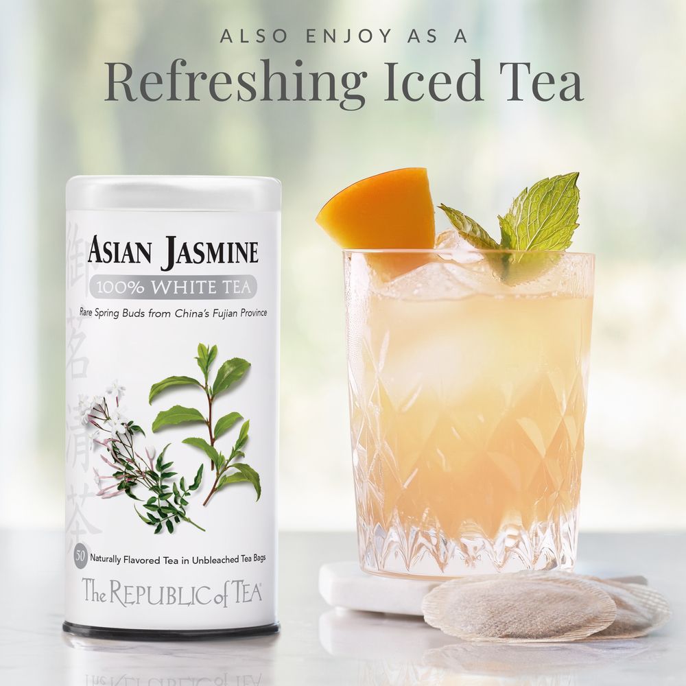 Asian Jasmine 100% White Tea Bags