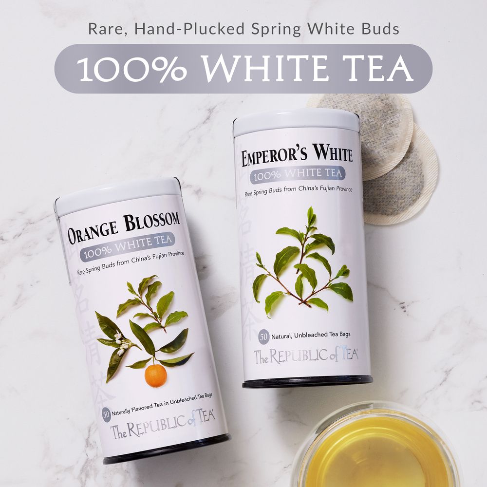 Asian Jasmine 100% White Tea Bags