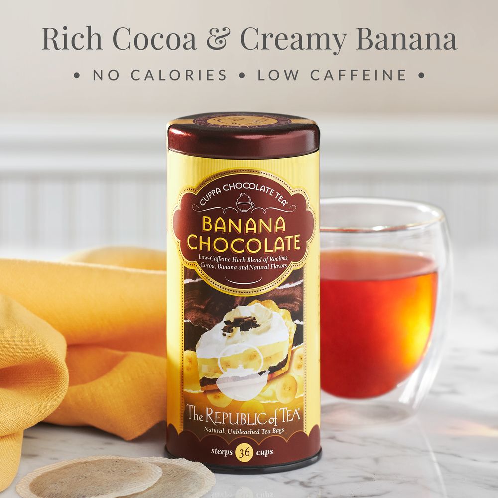 Banana Cuppa Chocolate Tea Bags