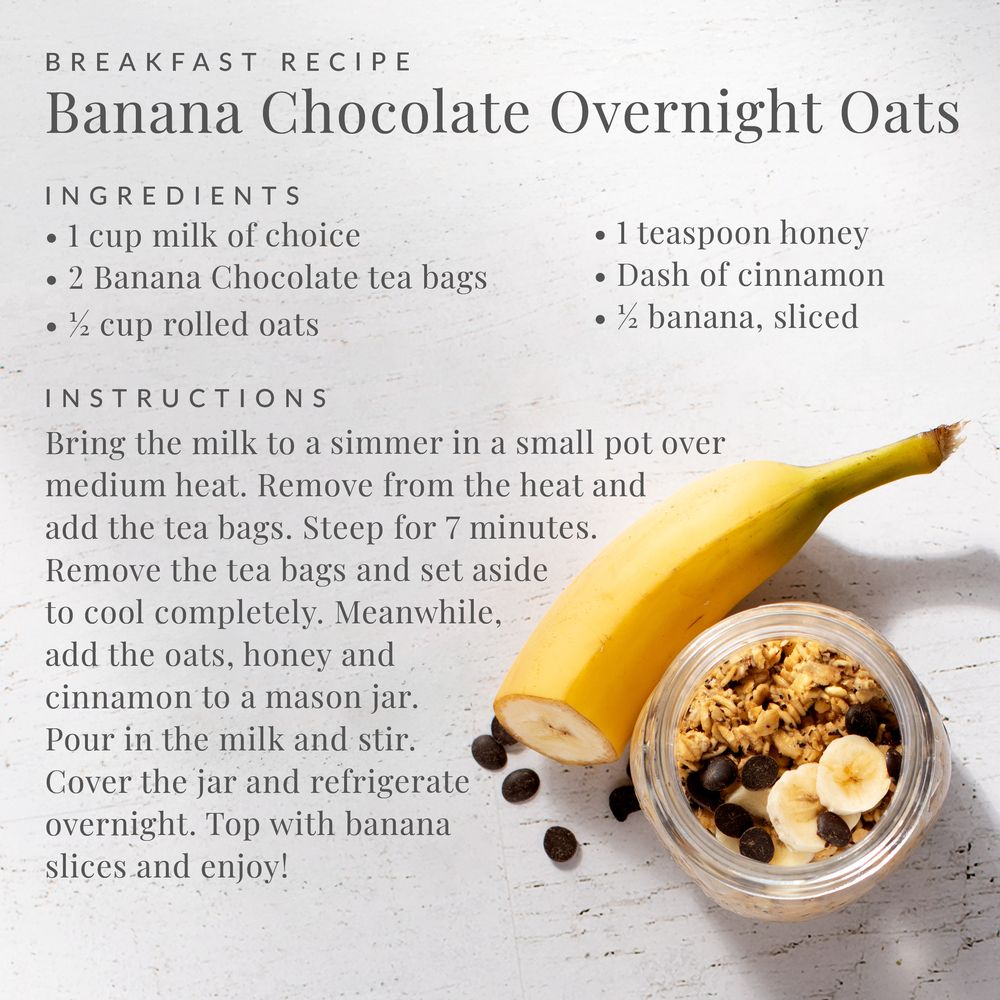 Banana Cuppa Chocolate Tea Bags