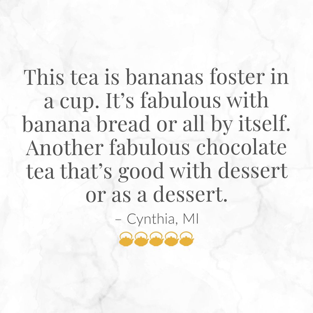 Banana Cuppa Chocolate Tea Bags