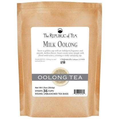 Milk Oolong Tea Bags