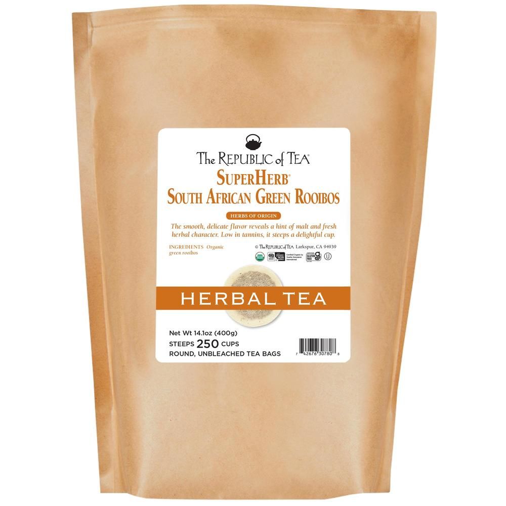 Organic South African Green Rooibos SuperHerb® Herbs of Origin Tea Bags