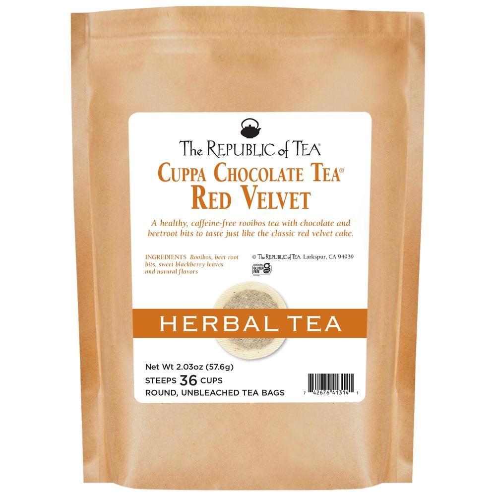 Red Velvet Cuppa Chocolate Tea Bags