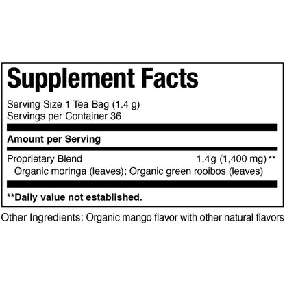 Organic Moringa SuperHerb® Tea Bags