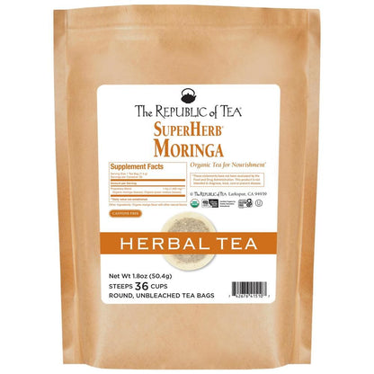 Organic Moringa SuperHerb® Tea Bags