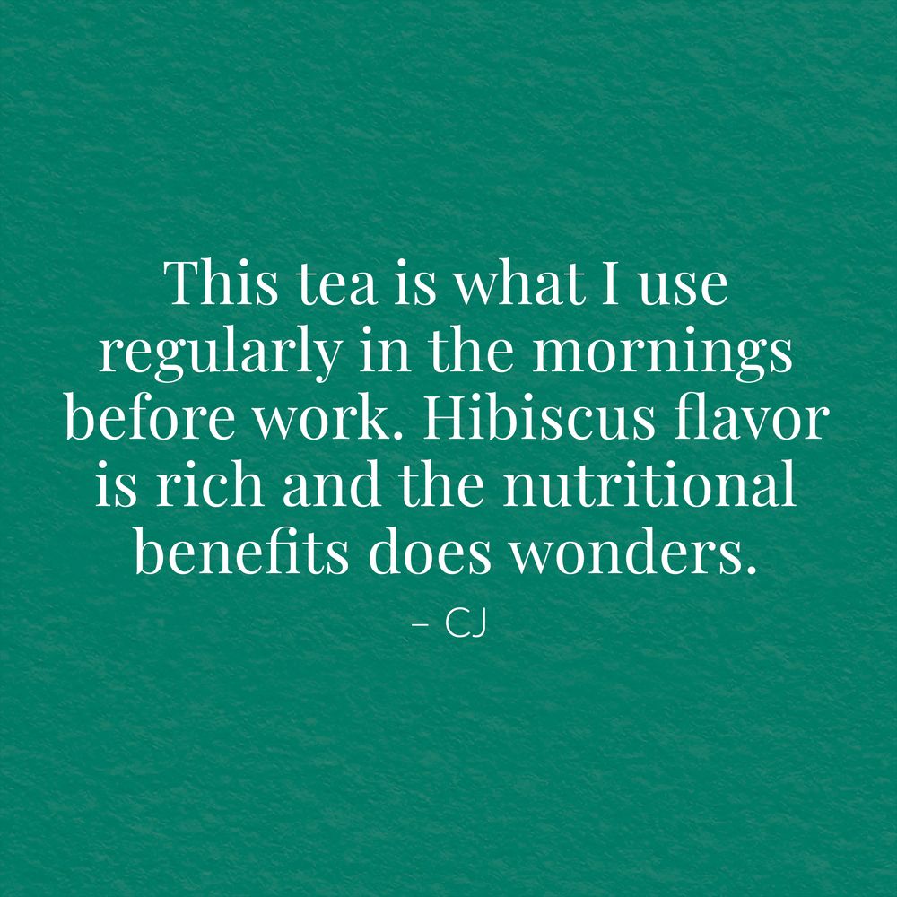 Organic Egyptian Hibiscus SuperHerb® Herbs of Origin Tea Bags