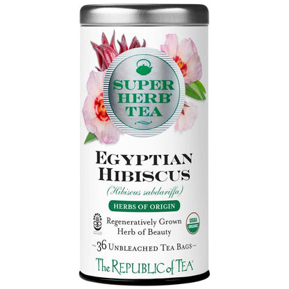Organic Egyptian Hibiscus SuperHerb® Herbs of Origin Tea Bags