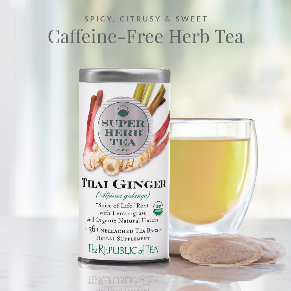 Organic Thai Ginger SuperHerb® Tea Bags