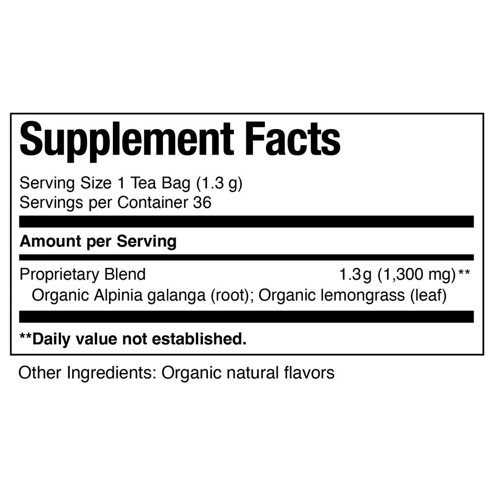 Organic Thai Ginger SuperHerb® Tea Bags