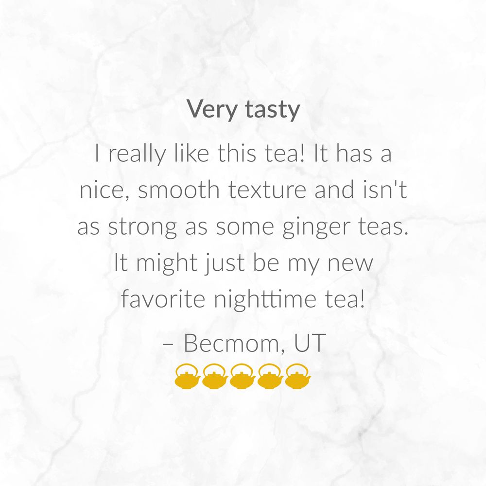 Organic Thai Ginger SuperHerb® Tea Bags