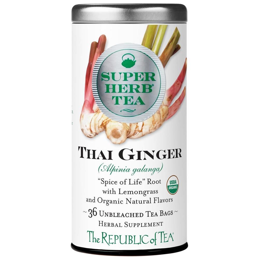 Organic Thai Ginger SuperHerb® Tea Bags