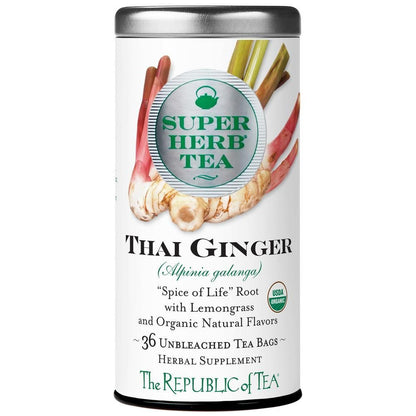 Organic Thai Ginger SuperHerb® Tea Bags