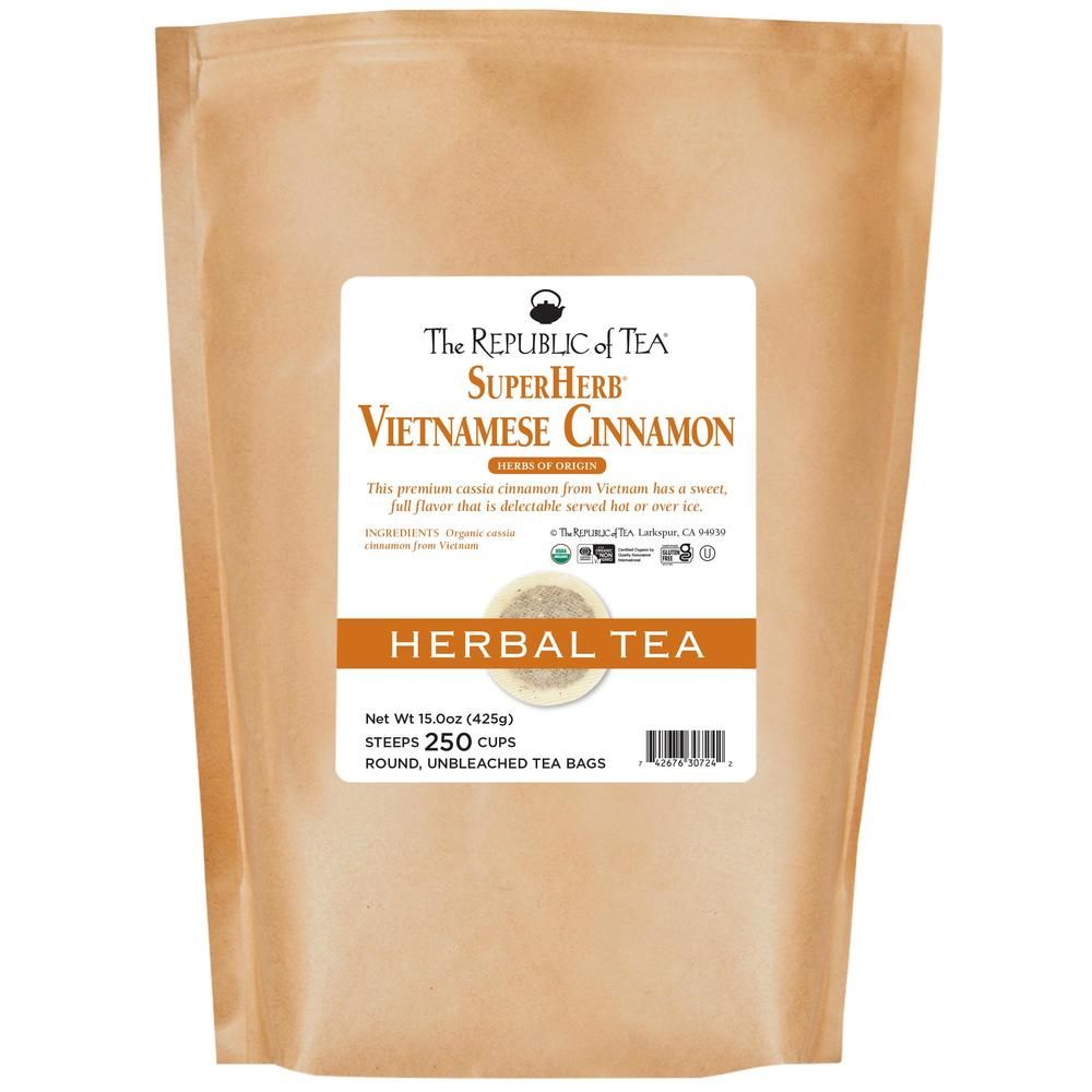 Organic Vietnamese Cinnamon SuperHerb® Herbs of Origin Tea Bags