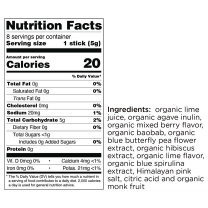 Hydration Blue Berry Lime Single Sips®