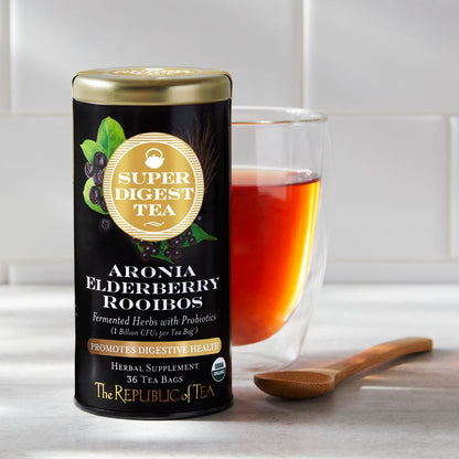 Aronia Elderberry Rooibos SuperDigest Tea® - 5 Tea Bag Sample